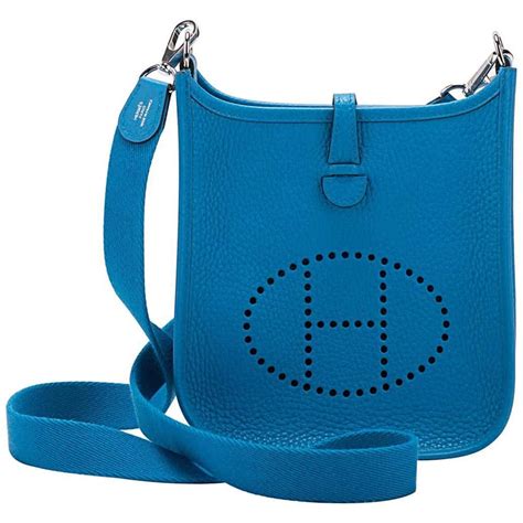 hermes evelyne blau|hermes evelyne crossbody.